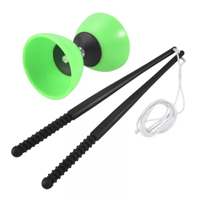 Plastic Bowl  Juggling  Chinese Yo Yo Classic Toy with Hand Sticks4377