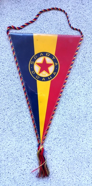 Fanion Vintage Sparta Rotterdam – Banderin Football Pays-Bas – Pennant Wimpel – Club étranger – Décoration Murale