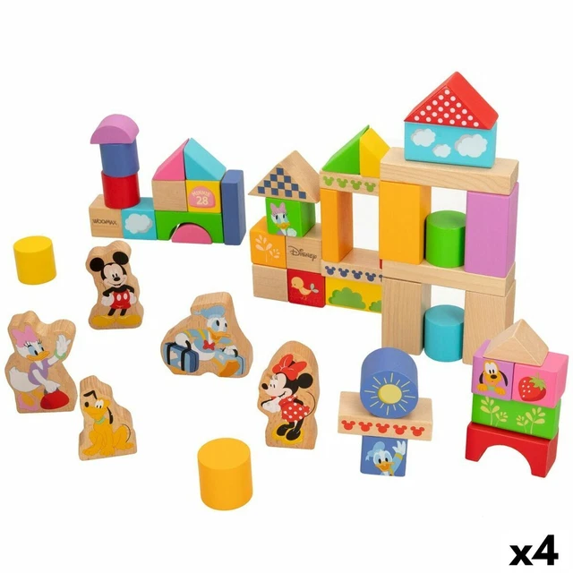 Blocchi di Costruzioni Disney 50 Pezzi [4 Unità]