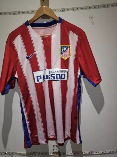 Atletico Madrid 2015/2016 Home Football Shirt Jersey Nike Size Xl Adult