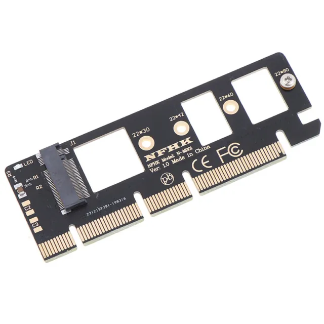 1*NVMe M.2 NGFF SSD to PCI-E PCI express 3.0 16x x4adapter riser card conver_&RI