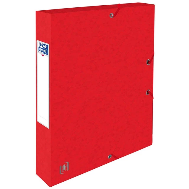 OXFORD Heftbox TOP FILE+ 4,0 cm rot