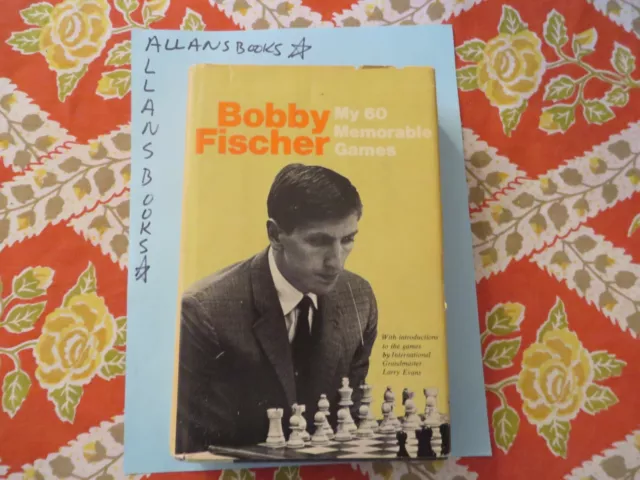Vintage Allan Troy Chess Book-NEW #4-UPDATE-Fischer's 60 Memorable Games 2/3