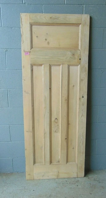 Reclaimed Pine Georgian Internal Door 598