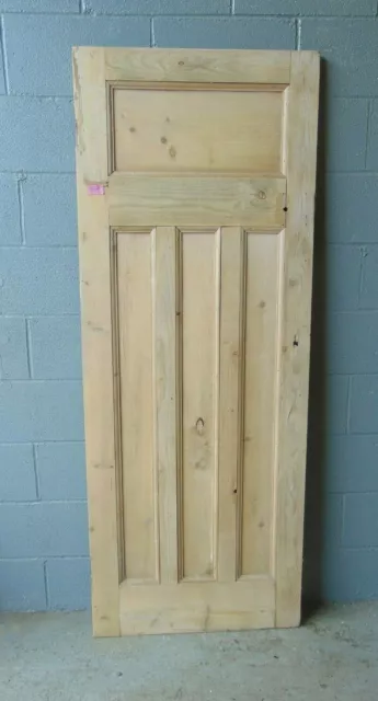 Reclaimed Pine Wooden 1930 Internal Door 598