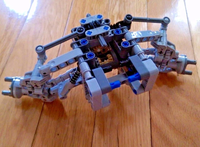 LEGO TECHNIC Front Drive Steering Suspension for Servo Motor
