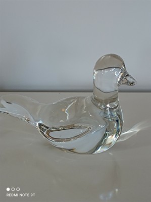 Canard Cristal Daum No Baccarat No Lalique 