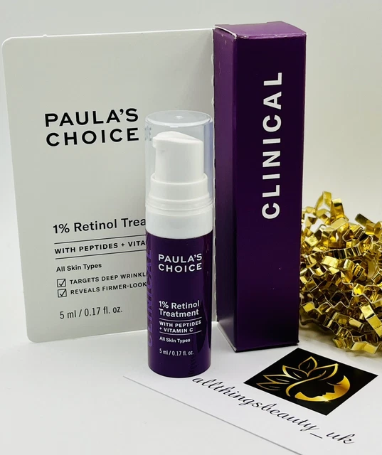 PAULA'S CHOICE CLINICAL 1 Retinol Treatment 5ml 💚 Boxed £10.95 PicClick UK