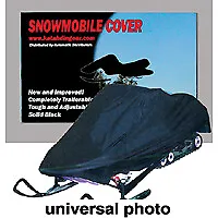 Katahdin Universal Snowmobile Cover Black LG (KG01024)
