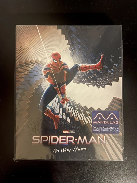 SPIDER-MAN NO WAY HOME 4K ULTRA HD & BLURAY SET with Tom Holland