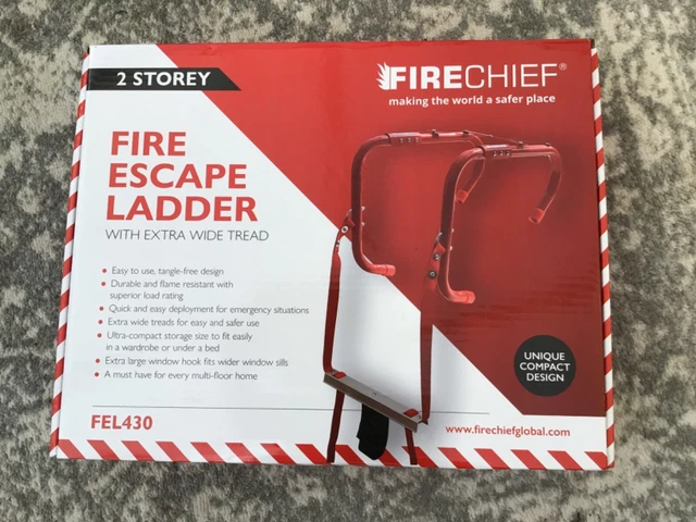 Nuevo Firechief 2 pisos escalera de escape de incendios FEL430