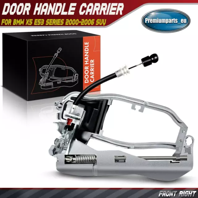 A-premium Outside Door Handle Carrier For BMW E53 X5 2000-2006 Front Left Driver Side