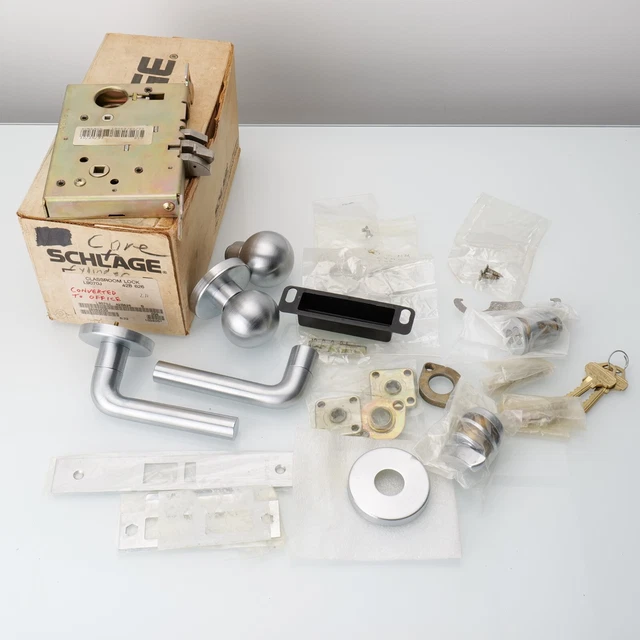 Schlage Mortise Ent / Office L9070J New Old Stock Original Box Packaged