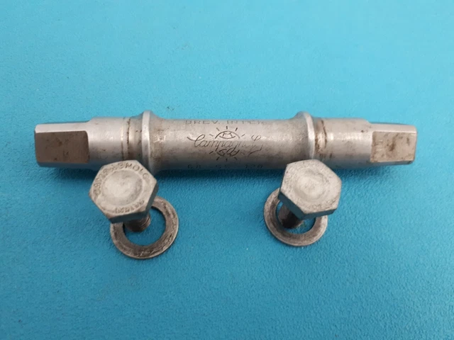 Axe De Pédalier Campagnolo Nuovo Record (744) - 112mm - Très Bon état