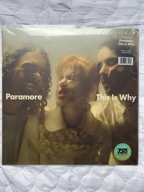 Paramore This Is Why exklusives grünes Vinyl mit Poster *VERSIEGELT*