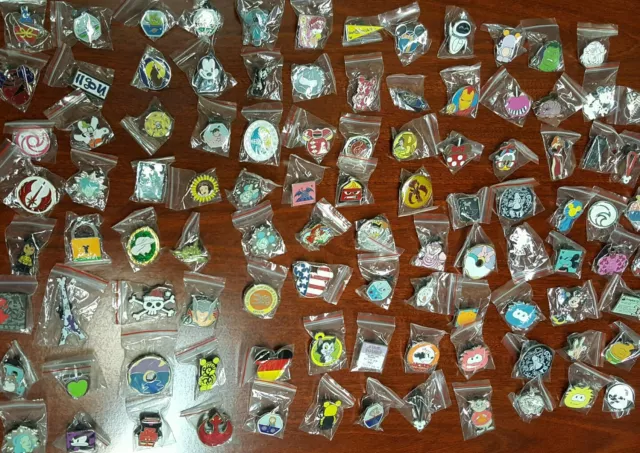 Disney Pins lot of 100 1-3 Day Free Shipping US Seller 100% Tradable