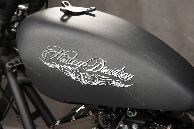 X STICKERS Harley Davidson Pegatinas Chopper Custom Moto Bike