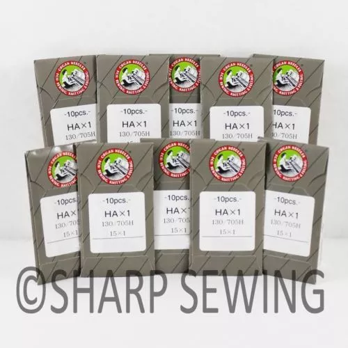 100 Organ 14 15X1St Hax1St Embroidery Large Eye Home Sewing Machine Needles 15X1