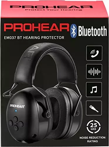 PROHEAR 033 BLUETOOTH Casque Anti Bruit avec FM/AM Radio, Protection  Auditive Ch EUR 114,99 - PicClick FR