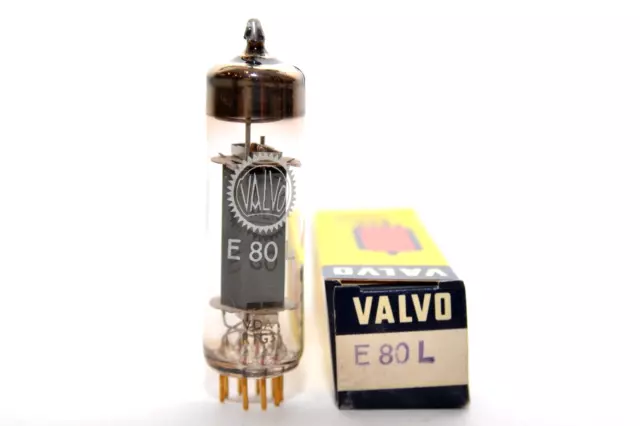 Valvo / Mullard E80L Premium-Verstärker Röhre / Power Amplifier Tube, NIB, NOS