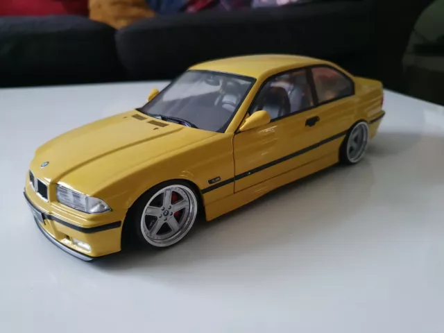 Bmw M3 e36 1/18 coupé 1994 tuning modified umbau conversion jantes alu