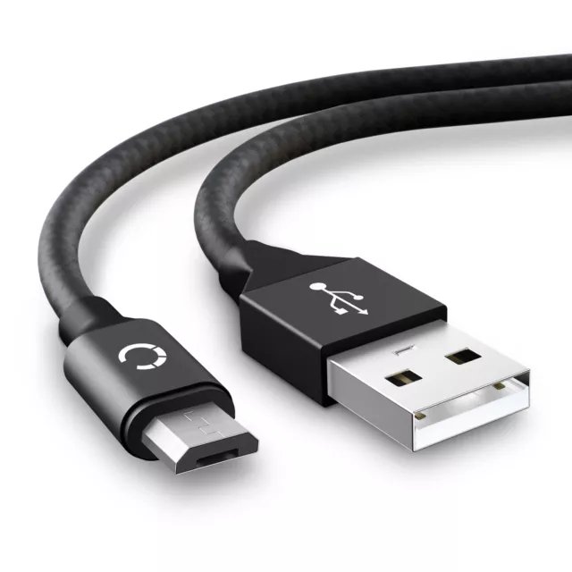 USB Kabel für TomTom Via 135M Via LIVE 120 Europe Start 40 Ladekabel 2A schwarz