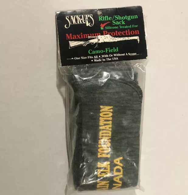 Sack-Ups USA Rifle Shotgun Sock One Size Rocky Mountain Elk Foundation Canada