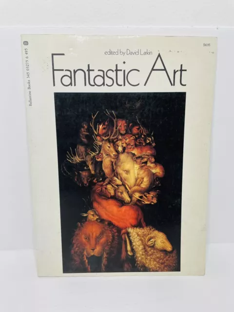 Fantastic Art edited by David Larkin (1973, Ballantine) softcover 5th printing