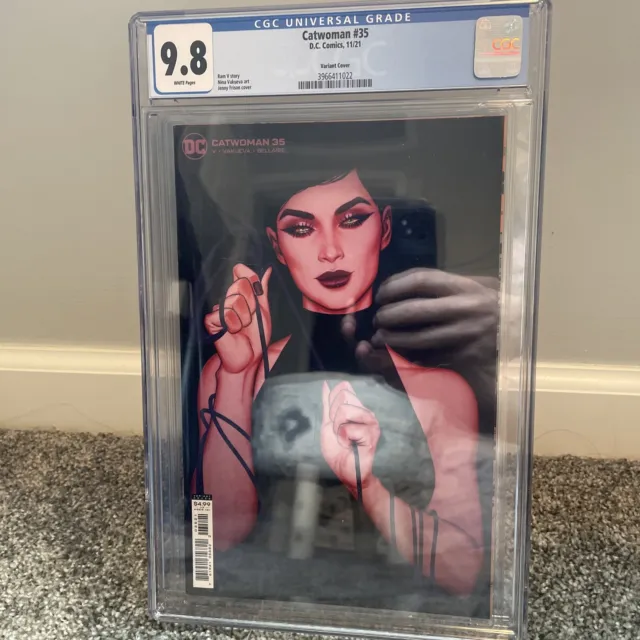 Catwoman #35 (2021) | CGC 9.8 | Cover B Jenny Frison Card Stock Variant