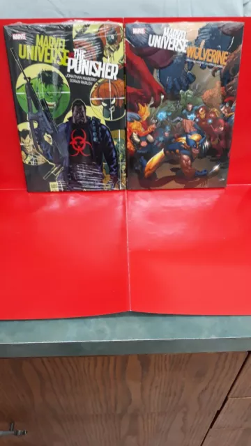 Marvel Universe vs. the Punisher + M U vs. Wolverine (HC, NM/VF, Sealed, OOP)