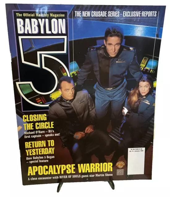 Babylon 5 The Official Monthly Magazine January 1999 Vol 2 No 6 Michael O'Hare