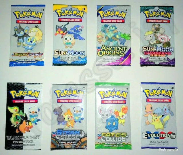 Pokémon Scheda Nuovo Campionamento Campione Booster Divertente Pacchi (Pre GX V