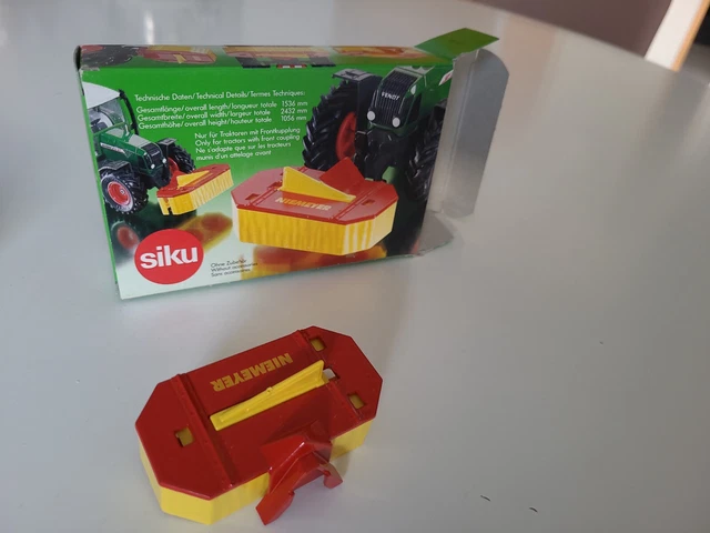 Tracteur SIKU 3953 Avec Pelle Et Excavatrice - 1:32, Vert, Fendt, Occasion