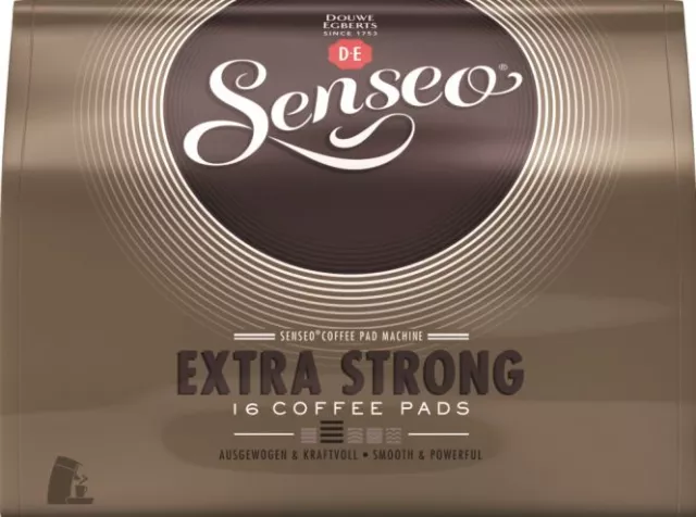 2 x 16 Senseo Coffee Pods Extra Strong Douwe Egberts New from Germany