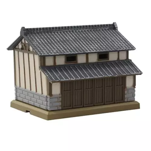 Rokuhan S028-1 Tiled-Roof Barn (Gray) - Z