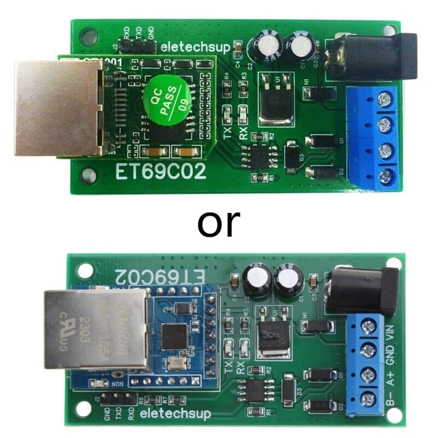 Supporto Stampante Convertitore RS485 To Ethernet Modbus Gateway - Da RTU A TCP, Con DIN Rail E Modalità Multiple Din Rail Industriale - Foto 3