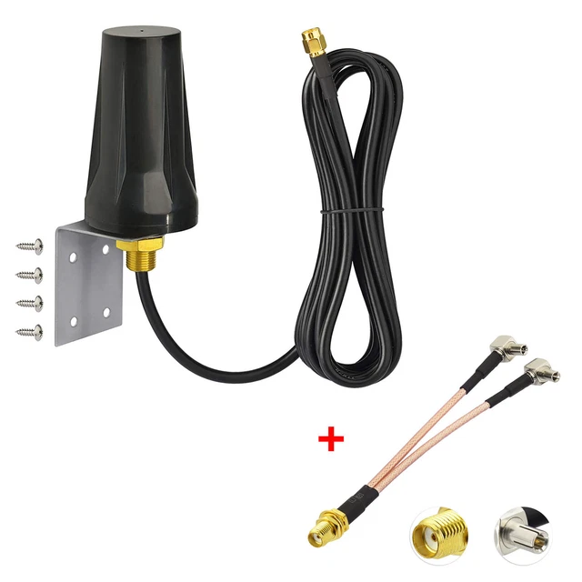 Netgear Nighthawk M1 MR1100 4G LTE Dual TS9 Omni Indoor Signal Booster Antenna