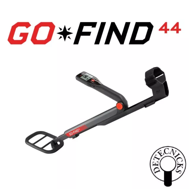 Minelab Go-Find 44 Metal Detector - DETECNICKS LTD