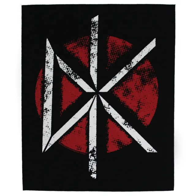 Dead Kennedys VK Classic Logo Patch Punk Rock Band XL DTG Printed Sew On