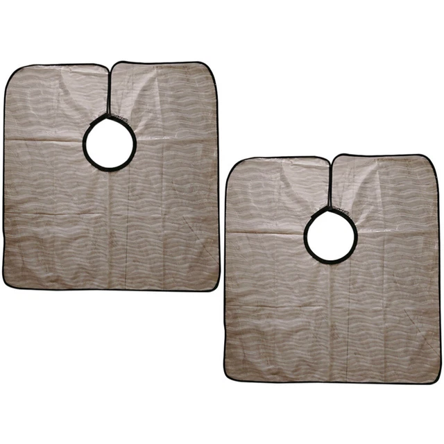 Scialle tintura capelli PVC Abito taglio capelli barba grembiule