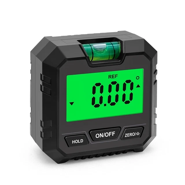 Livella Digitale Inclinometro Magnetico W 5515-90DR Con Schermo LCD E Retroilluminazione – 4x90°