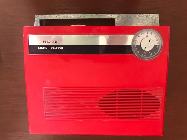  Vintage mangiadischi "PAC SON MR 7007"  con Radio anni 70 Modernariato!!