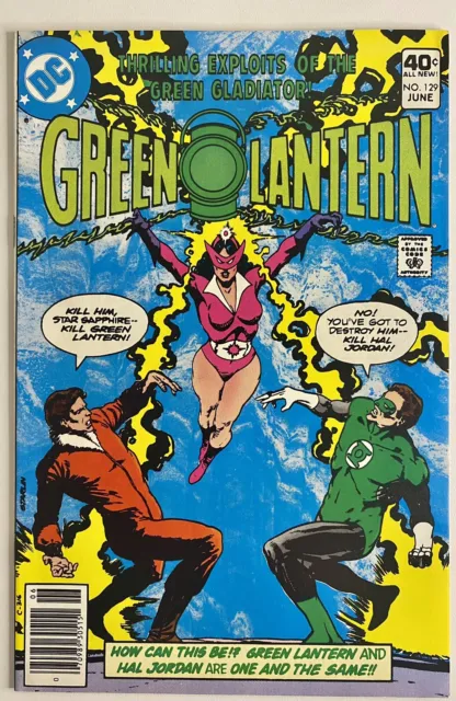 Green Lantern Comic Book #129, DC Comics 1980 High Grade