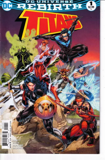 Titans #1 Rebirth Dc Comics