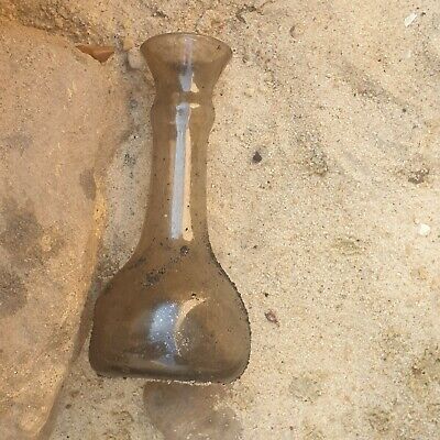 Rare Antique Ancient Roman Egyptian Glass Bottle Medicine . Glass medicine 30 BC