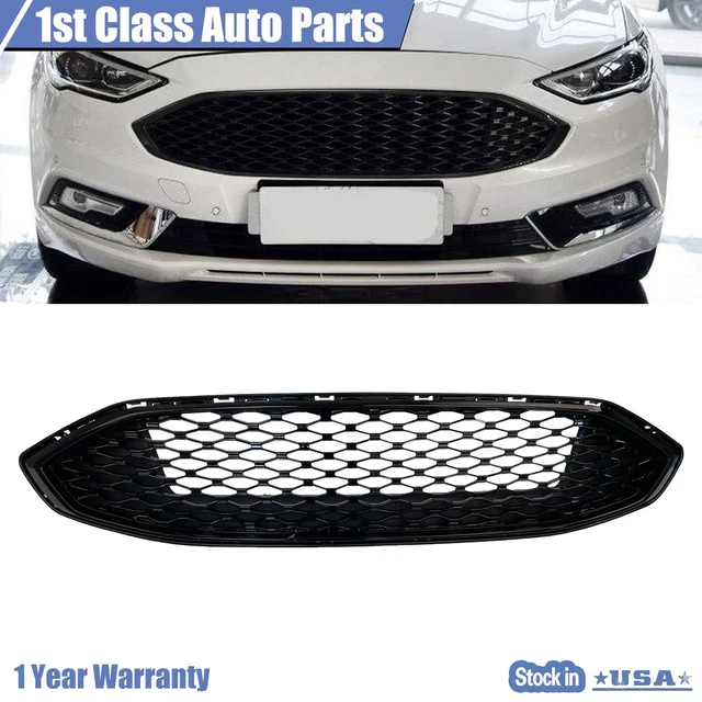 FRONT BUMPER HONEYCOMB Style Mesh Grille Glossy Black For 2017 2018 ...