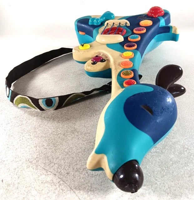 B TOYS BY Battat Woofer Dog Guitar Puppy Kids Musical Hound Instrument