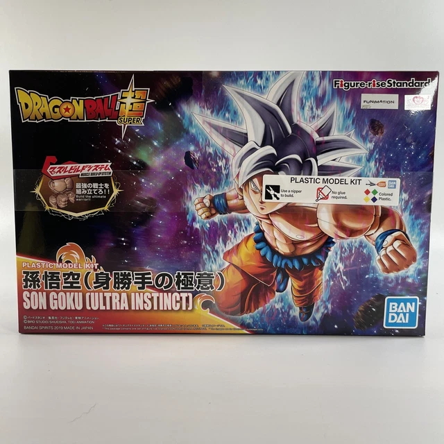 DRAGON BALL SUPER Figure-rise Standard Goku (Ultra Instinct) Model Kit ...