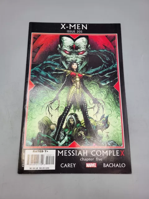 X-Men Vol 2 #205 January 2008 Messiah Complex Chapter Five Marvel Comic Book