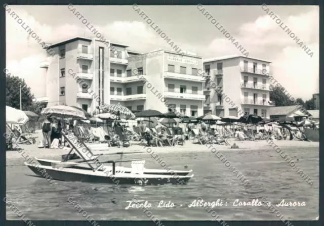 Venezia Jesolo Lido foto FG cartolina ZF1079